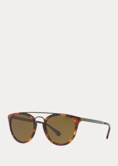 Gafas De Sol Polo Ralph Lauren Hombre Verde Oliva / Leopardo - Panthos - ZJHNC5836
